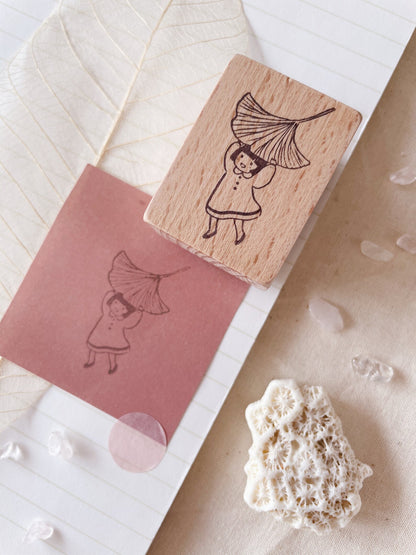 Msbulat Rubber Stamp - Leaf It To Me