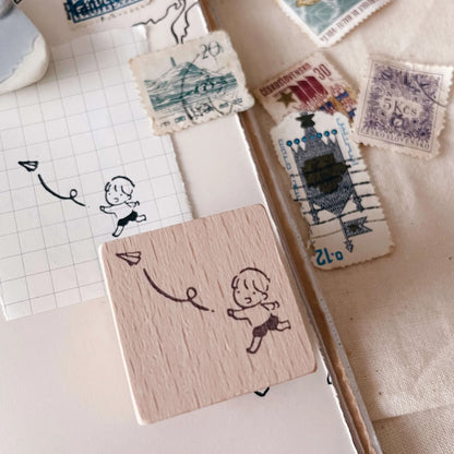 Msbulat Rubber Stamp - Let's Go