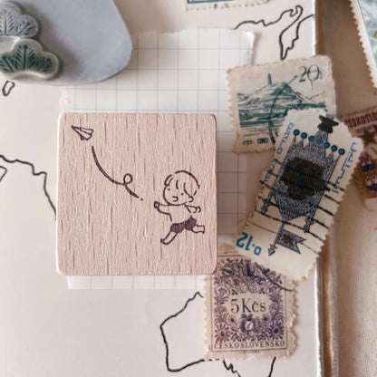 Msbulat Rubber Stamp - Let's Go