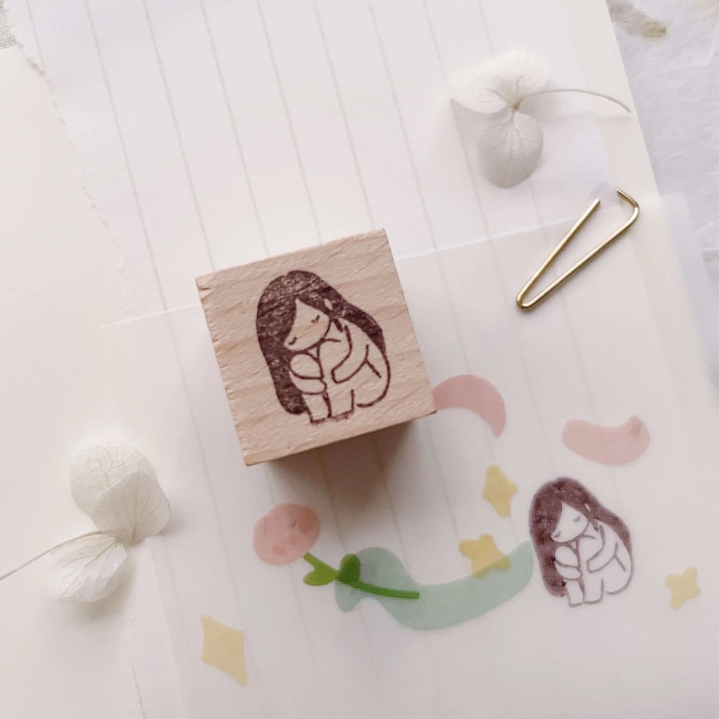 Msbulat Rubber Stamp - Listen To Your Heart