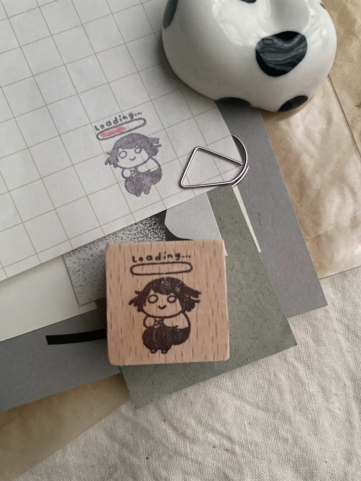 Msbulat Rubber Stamp - Loading...