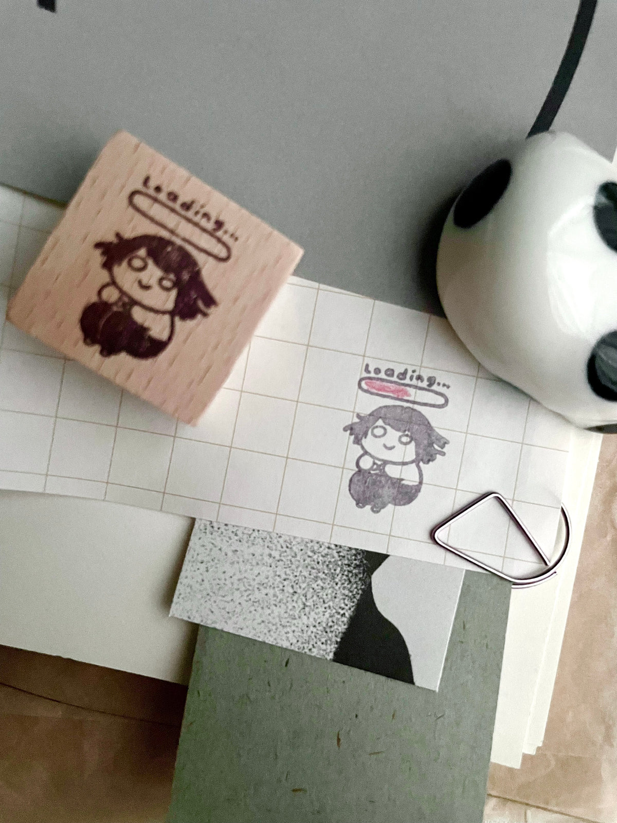 Msbulat Rubber Stamp - Loading...