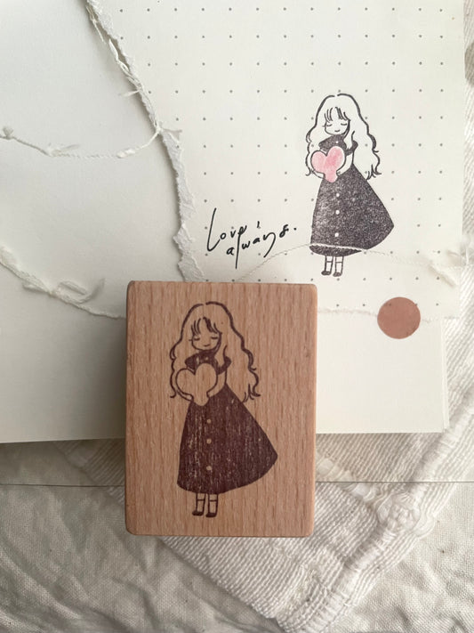 Msbulat Rubber Stamp - Love, Always