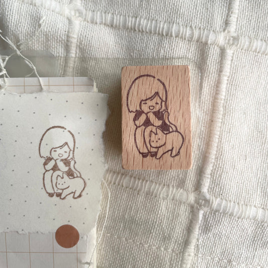 Msbulat Rubber Stamp - Meow Magic