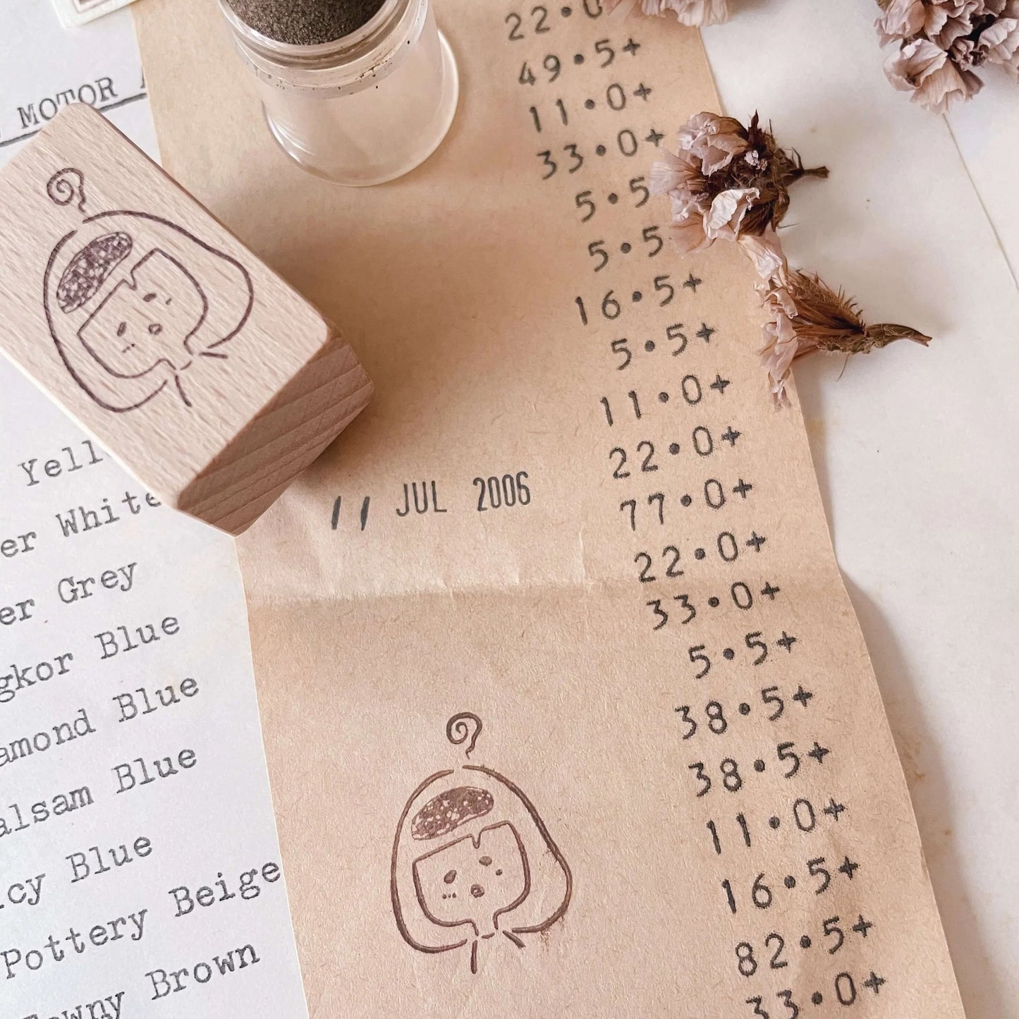 Msbulat Rubber Stamp - Pening