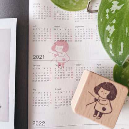 Msbulat Rubber Stamp - Searching...