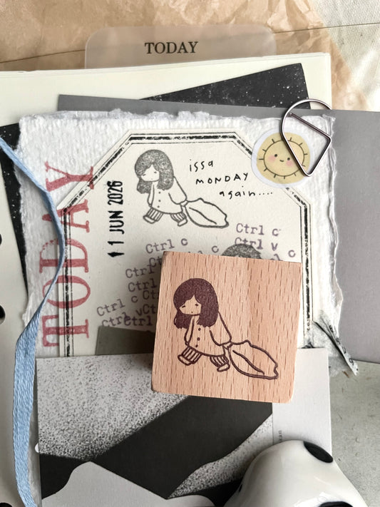 Msbulat Rubber Stamp - Shutting Down