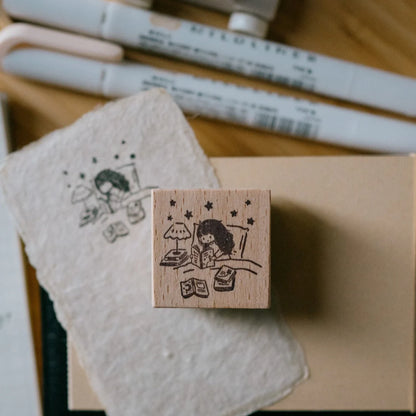 Msbulat x Smidapaper Rubber Stamp - Sorry, I've Got Plans