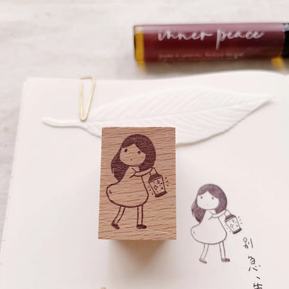 Msbulat Rubber Stamp - Take Time To Find You