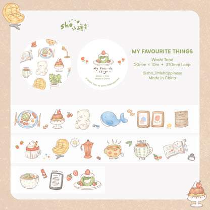 Sho Little Happiness Washi Tape - My Favorite Things