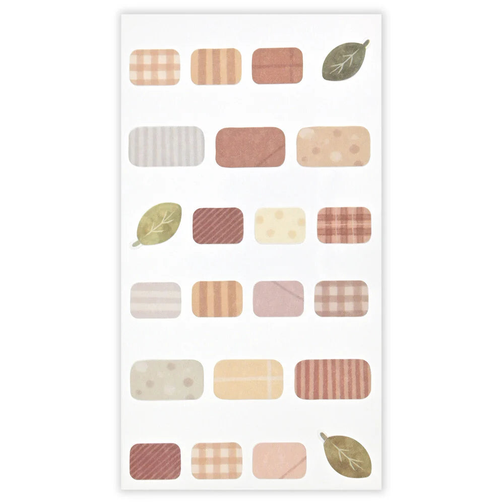 NB Co Japan Mattari Animals Sticker Sheet - Shima-enaga