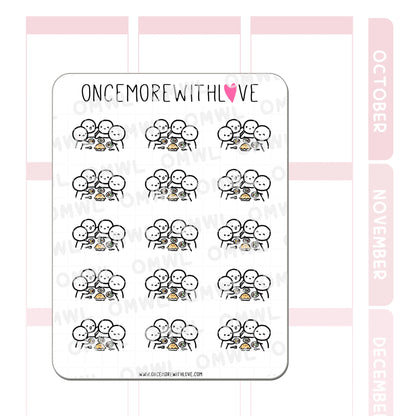 Once More With Love Sticker Sheet - Family Feast