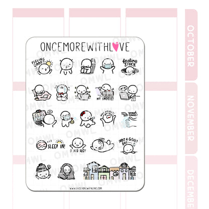 Once More With Love Sticker Sheet - Five Year Anniversary Favourites