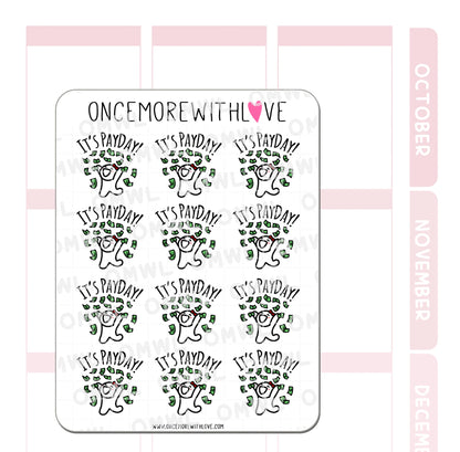 Once More With Love Sticker Sheet - It's Payday