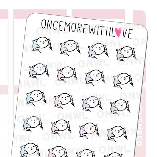 Once More With Love Sticker Sheet - Pillow Time