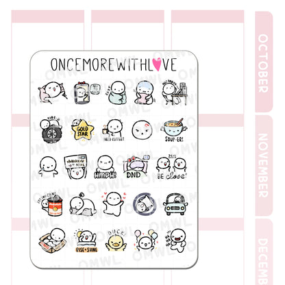 Once More With Love Sticker Sheet - Six Year Anniversary Favourites