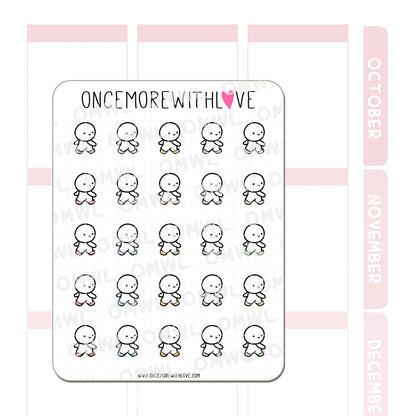 Once More With Love Sticker Sheet - Take a Walk