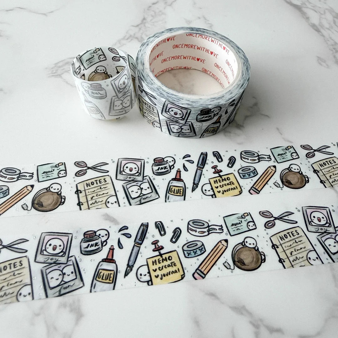 Once More With Love Washi Tape - Stationery Supplies