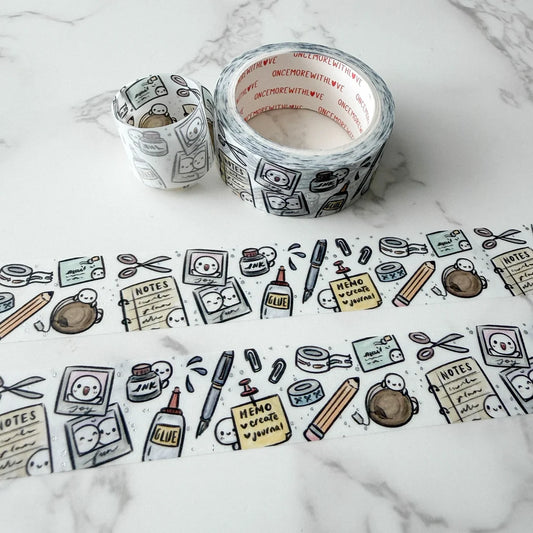 Once More With Love Washi Tape - Stationery Supplies