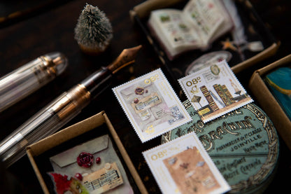 OURS Studio Stamp Sticker Sheet - Desk of Botanist