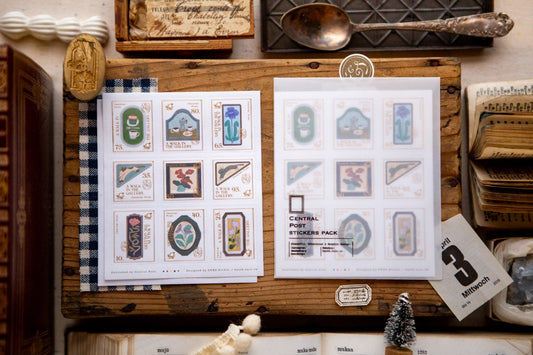 OURS Studio Stamp Sticker Sheet - The Gallery