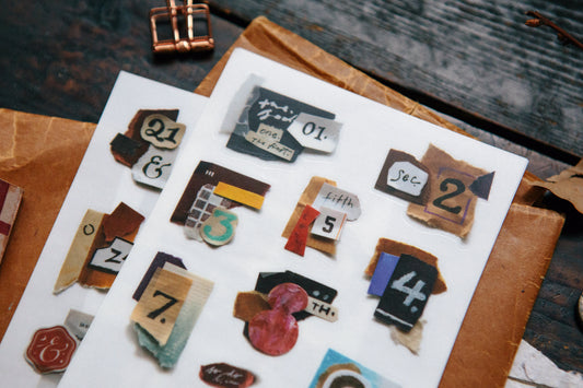 OURS Transfer Sticker Sheet - Day By Day