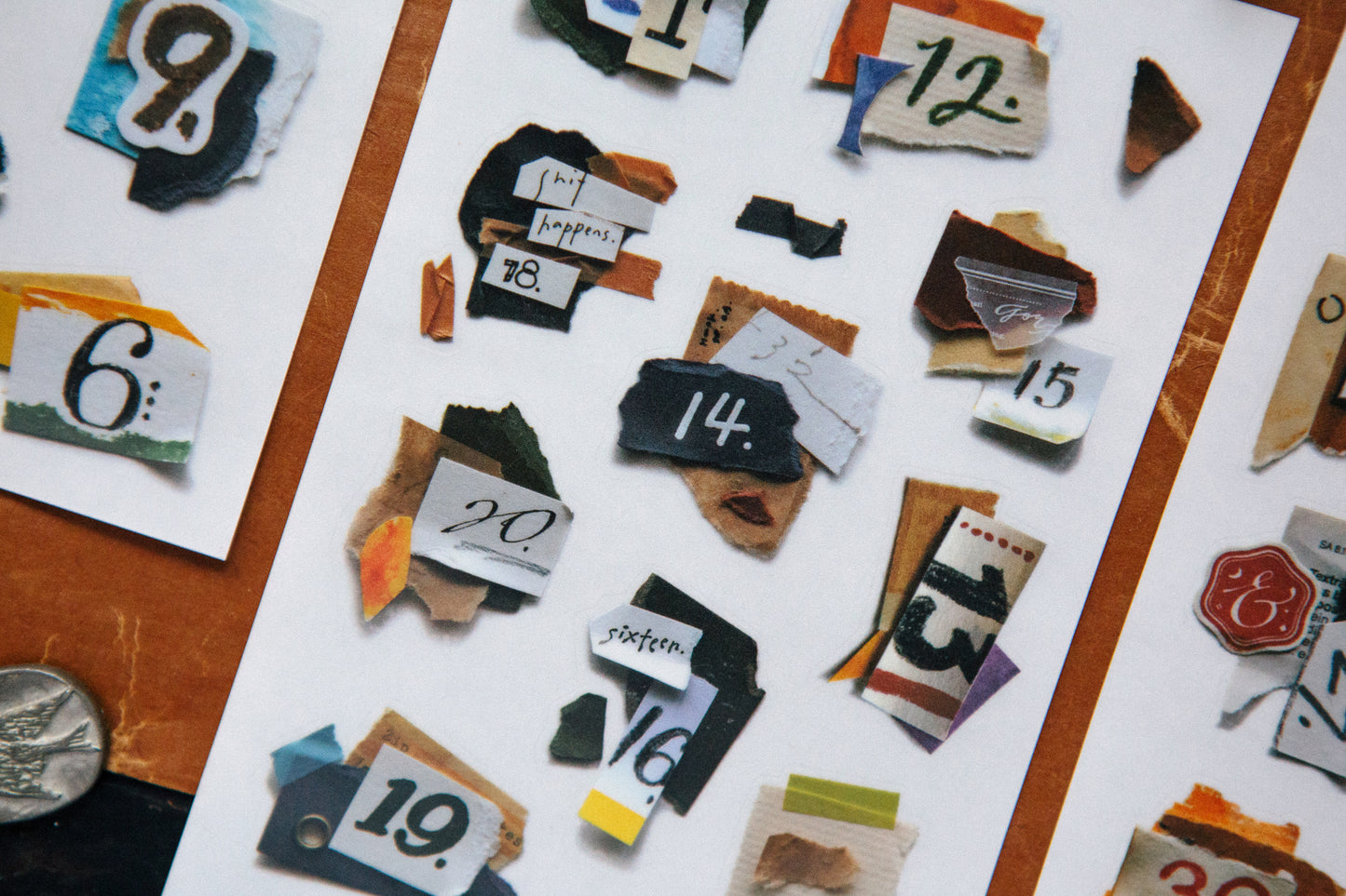 OURS Transfer Sticker Sheet - Day By Day