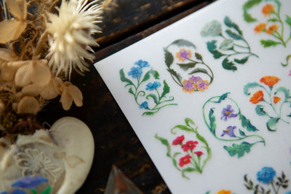 OURS Transfer Sticker Sheet - The Wayfarer's Journal