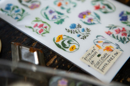 OURS Transfer Sticker Sheet - The Wayfarer's Journal