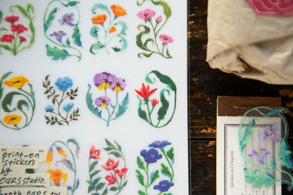 OURS Transfer Sticker Sheet - The Wayfarer's Journal