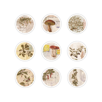 BGM Flake Stickers Sunny Sunday - Circle