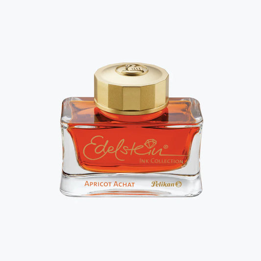 Pelikan Edelstein Fountain Pen Ink - Apricot Achat - Ink of the Year 2025 (Destash)
