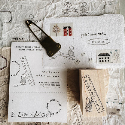 PensPapersPlanner Rubber Stamps - A Quiet Love For Stationery