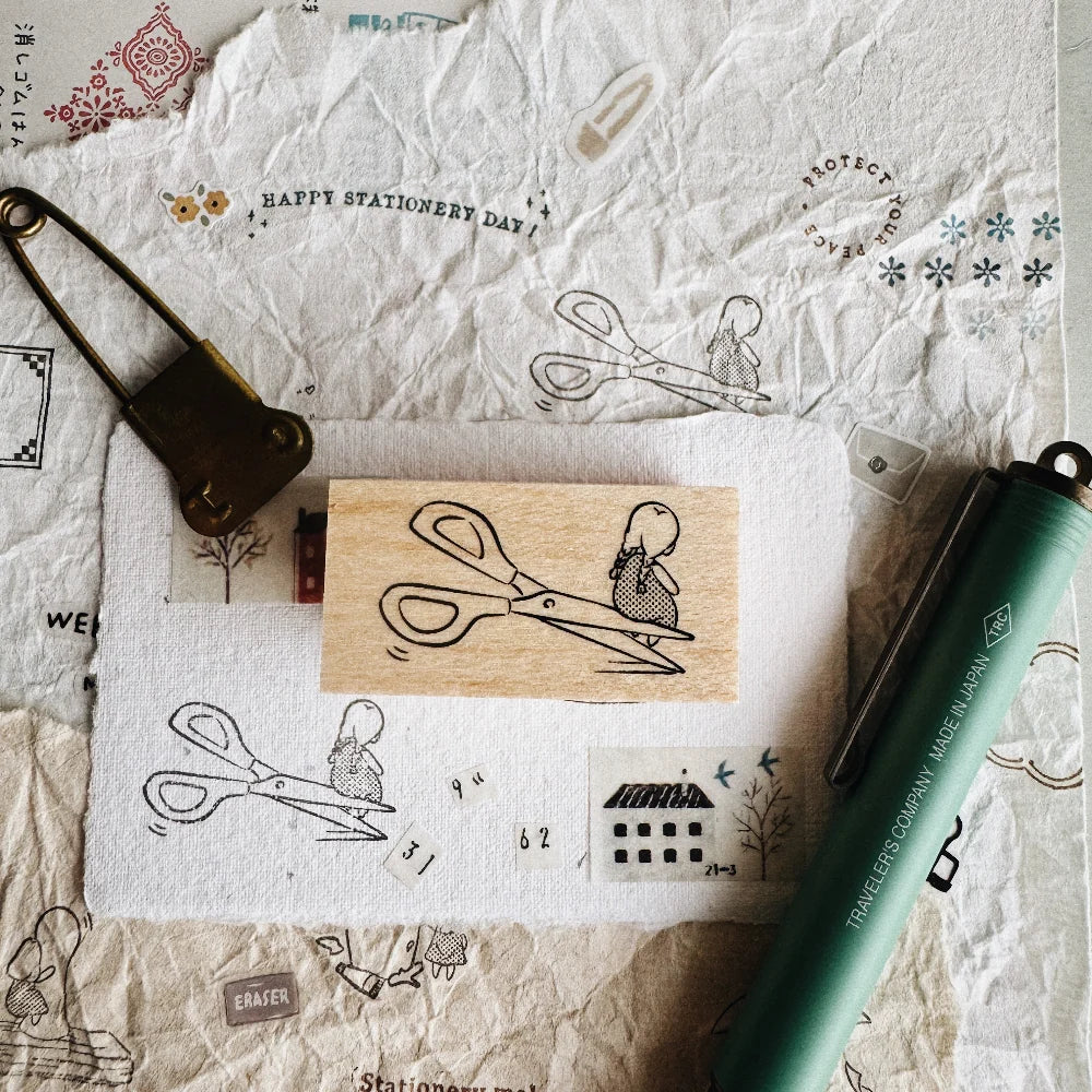 PensPapersPlanner Rubber Stamps - A Quiet Love For Stationery