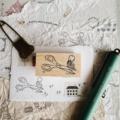 PensPapersPlanner Rubber Stamps - A Quiet Love For Stationery