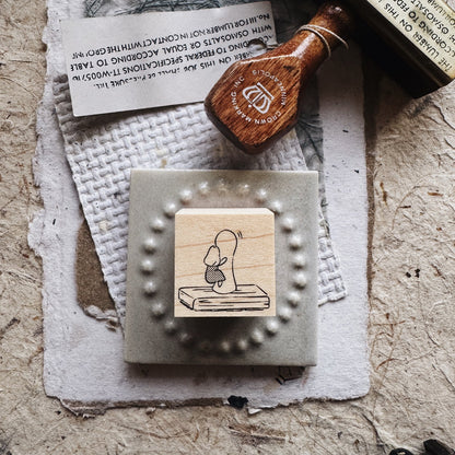 PensPapersPlanner Rubber Stamps - A Quiet Love For Stationery