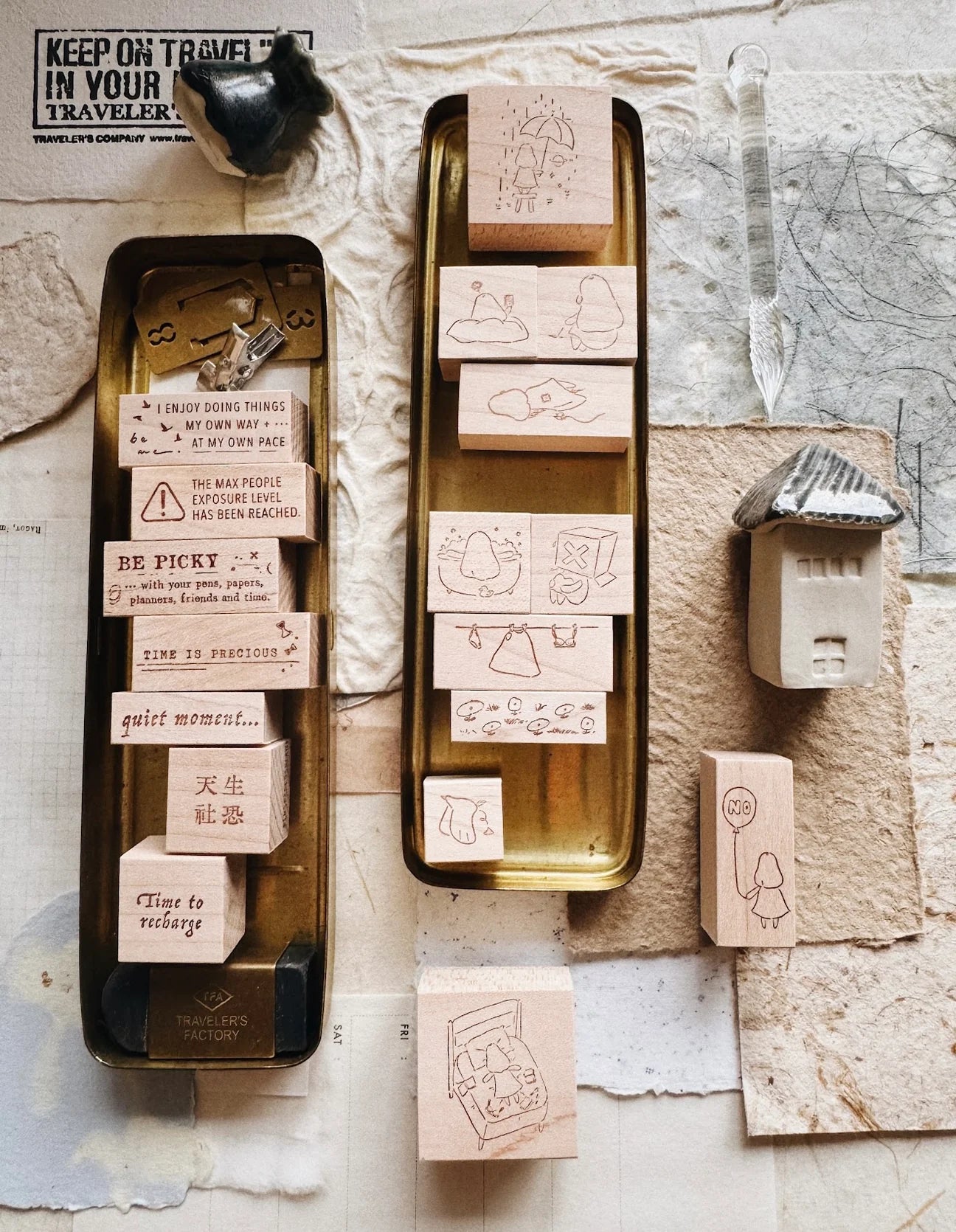 PensPapersPlanner Rubber Stamps - Series VIII