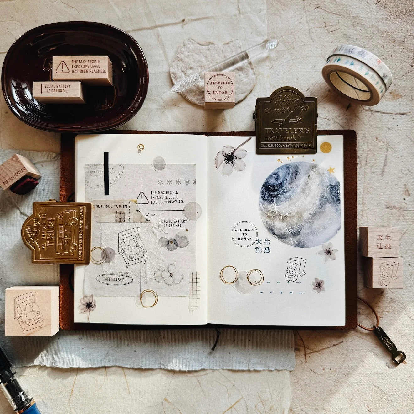 PensPapersPlanner Rubber Stamps - Series VIII