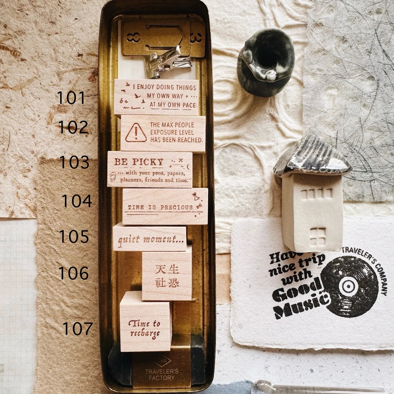 PensPapersPlanner Rubber Stamps - Series VIII