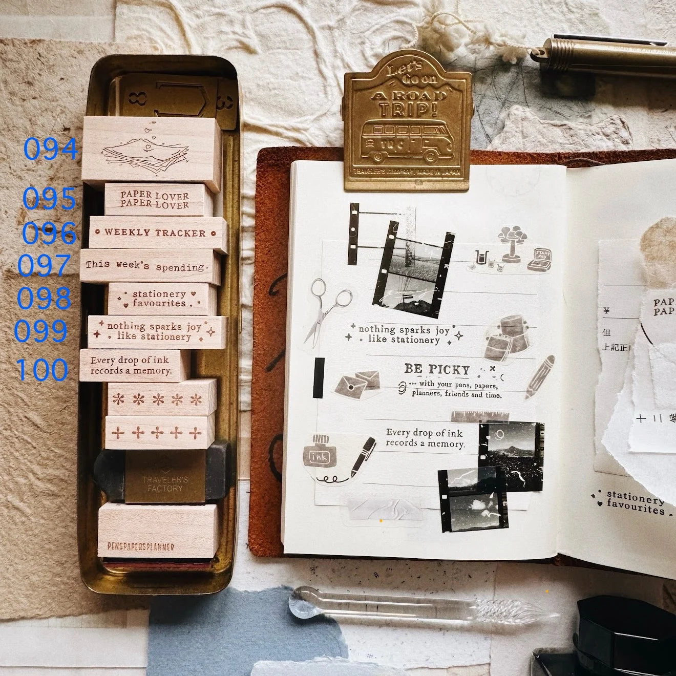 PensPapersPlanner Rubber Stamps - Series VIII