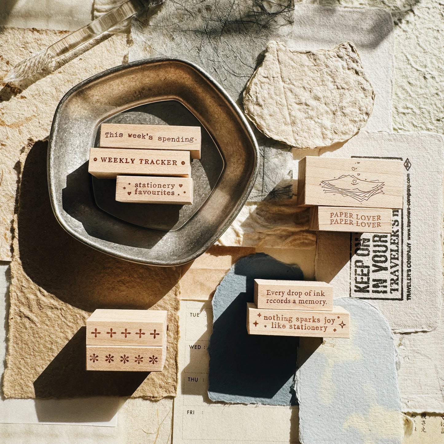 PensPapersPlanner Rubber Stamps - Series VIII