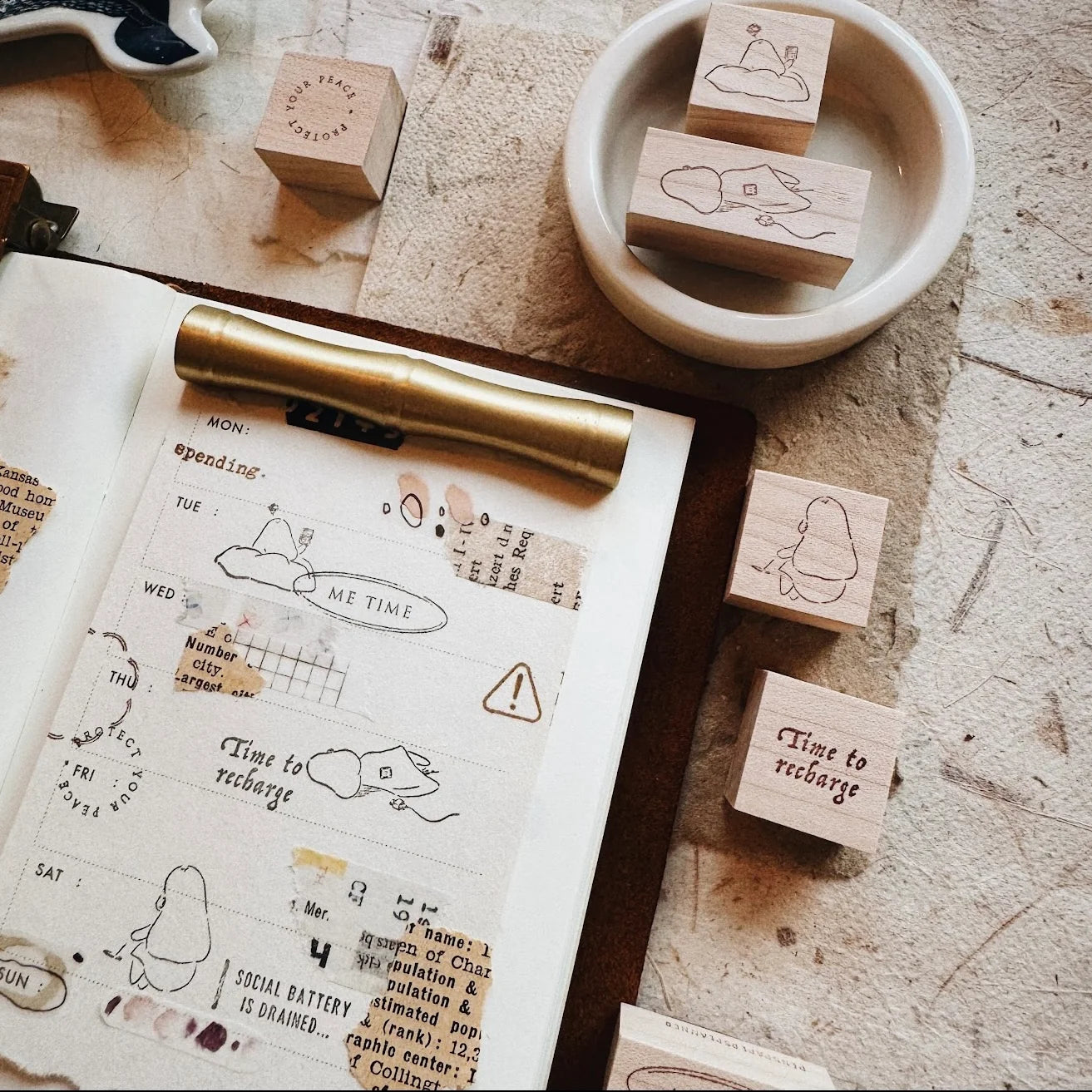 PensPapersPlanner Rubber Stamps - Series VIII