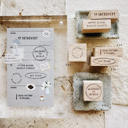 PensPapersPlanner Rubber Stamps - Series VII
