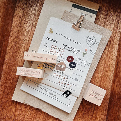PensPapersPlanner Rubber Stamps - Series VI
