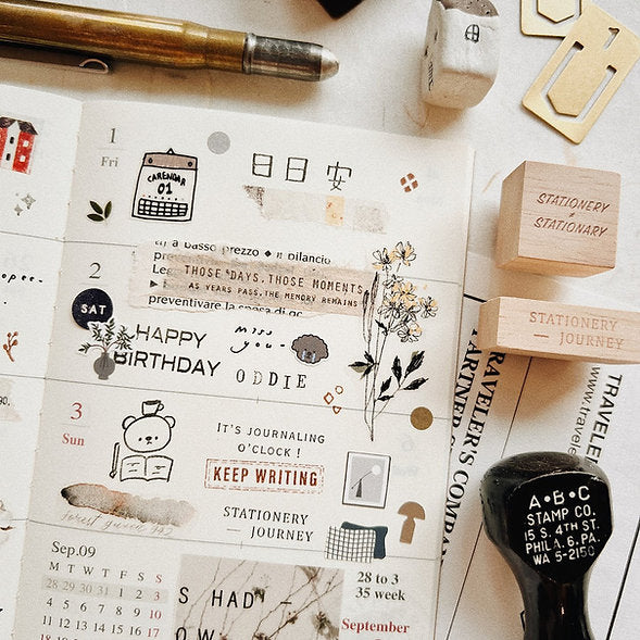 PensPapersPlanner Rubber Stamps - Series VI