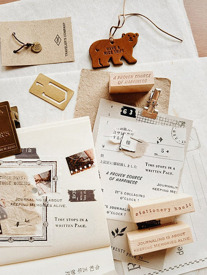 PensPapersPlanner Rubber Stamps - Series VI
