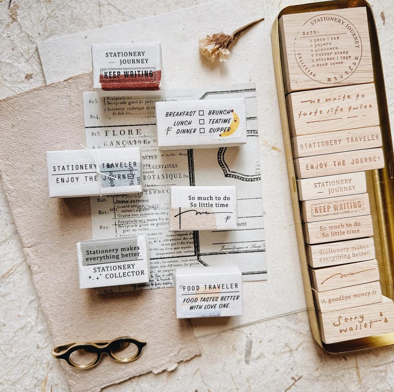 PensPapersPlanner Rubber Stamps - Series V
