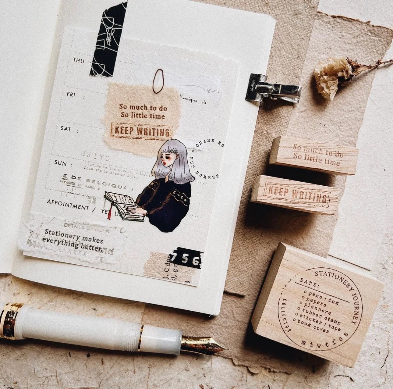 PensPapersPlanner Rubber Stamps - Series V