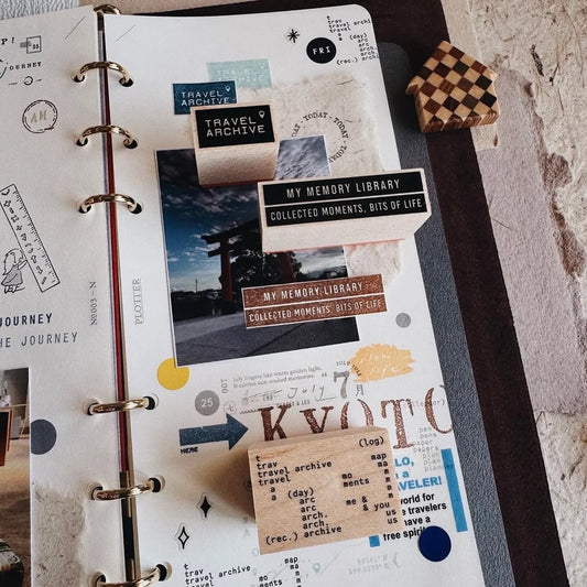 PensPapersPlanner Rubber Stamps - Travel Series