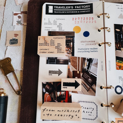 PensPapersPlanner Rubber Stamps - Travel Series